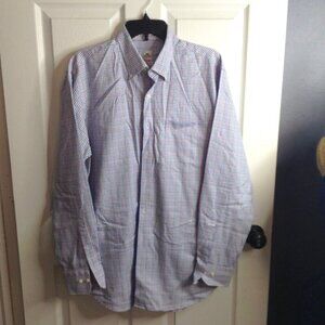 Peter Millar "L" 100% Cotton, Gingham/Cotton Poplin, Classic styling, Quite Lux